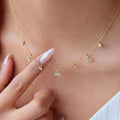 Gold-plated Cherry Necklace
