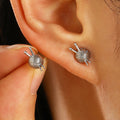 Knitting Needle Stud Earrings