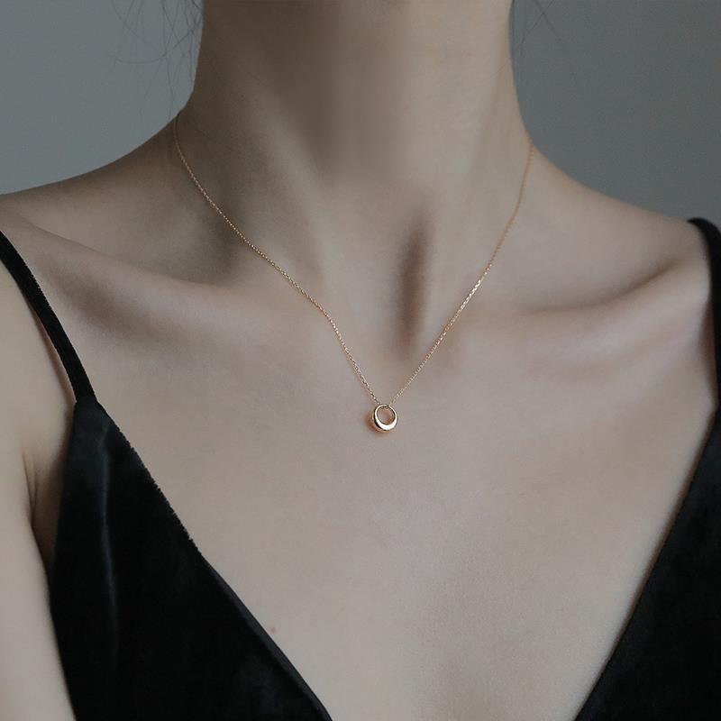 Silver Ring Necklace