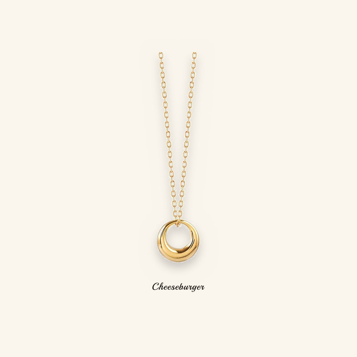 Silver Ring Necklace