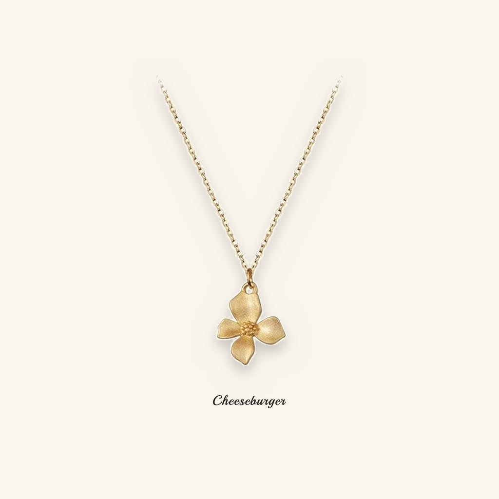 Gardenia Pendant Necklace