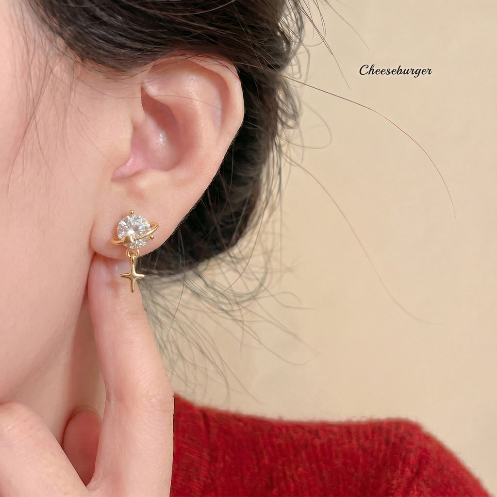 Planet Stud Earrings