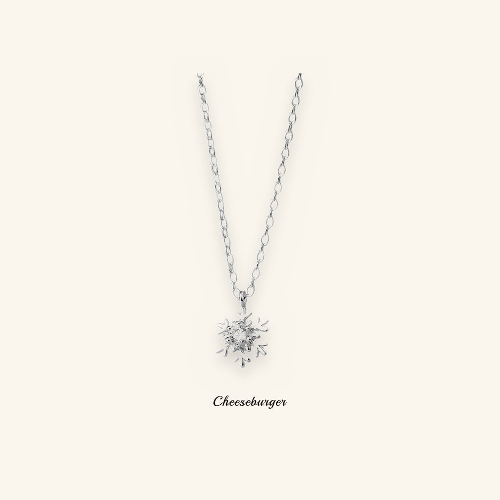 Silver Snowflake Necklace