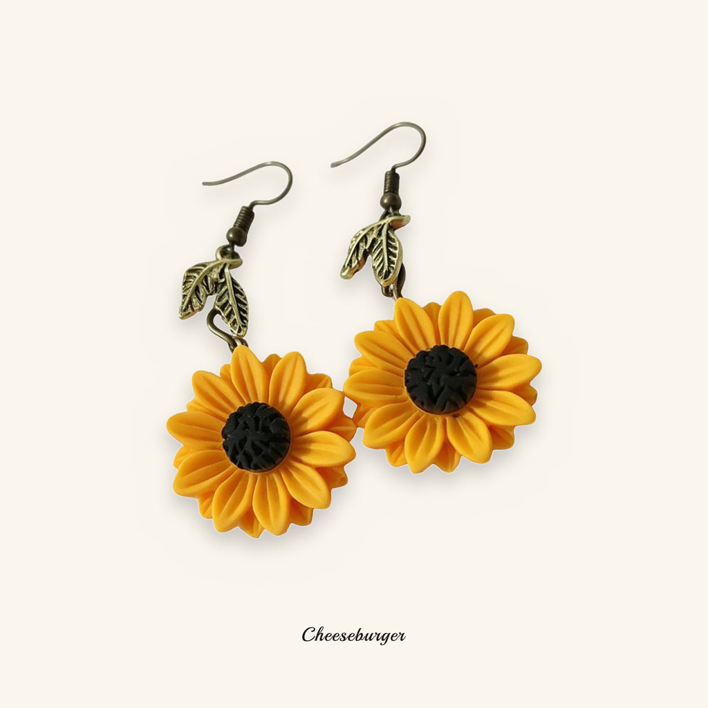 Sunflower Earrings